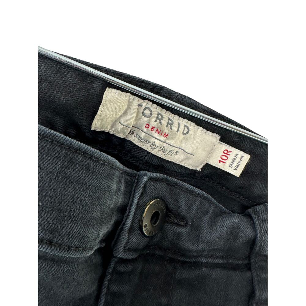 Torrid Classic Skinny Jean Vintage Stretch Black Women's Size 10 - Picture 4 of 9